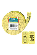 Ticket Roll - Carnival Double Tickets Assrt Colors