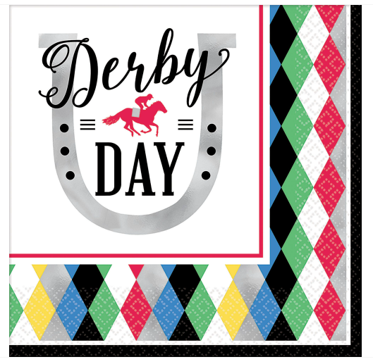Derby Day Luncheon Napkins - Discontinued