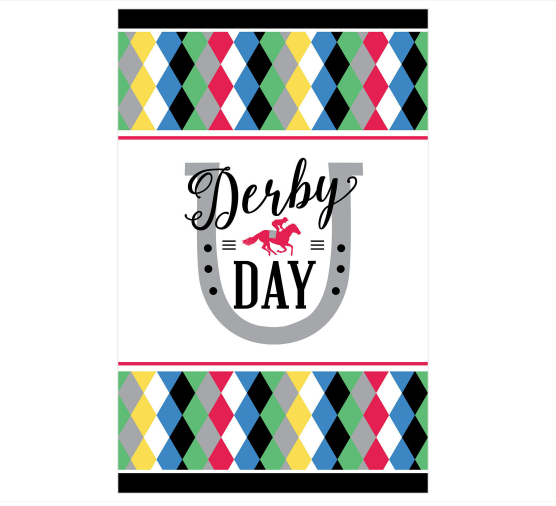Derby Day Paper Tablecover