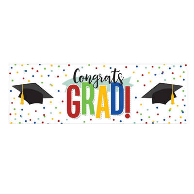 Creative Converting Colorful Grad - Giant Party Banner