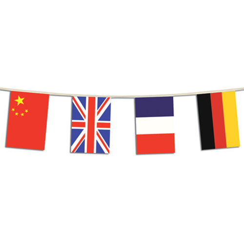 Beistle Banner, Flag - International