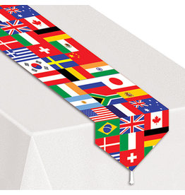 Beistle International Flag - Table Runner