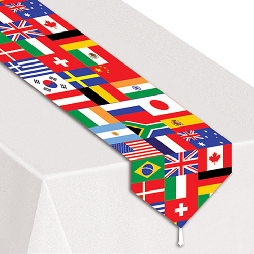 Beistle International Flag - Table Runner