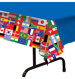 Beistle International Flag - Tablecover 54x108