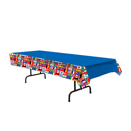 Beistle International Flag - Tablecover 54x108