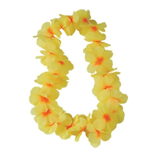 US Toy Lei - Two Tone Large Petal, Yellow