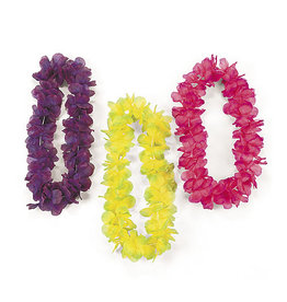 FUN EXPRESS Lei - Two-Tone Floral