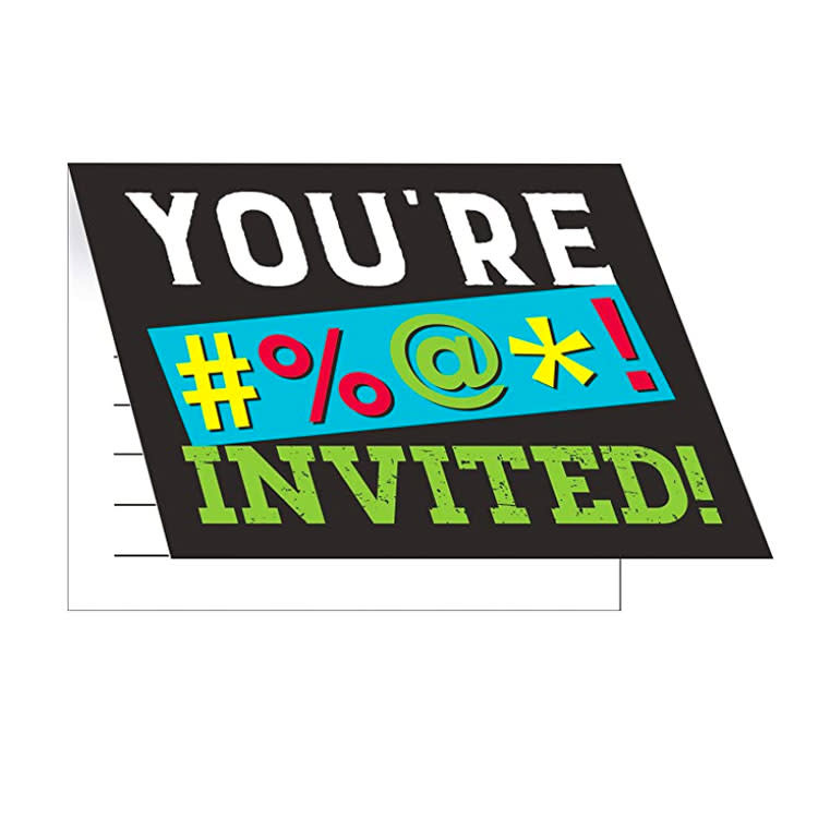 Creative Converting Age Humor - Invitations