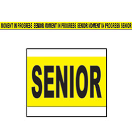 Beistle Party Tape - Senior Moment In Progress