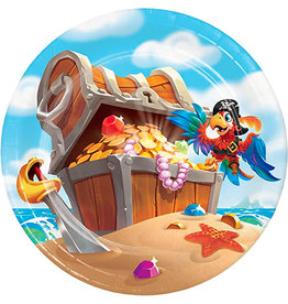 Creative Converting Pirate Treasure - 7" Plates