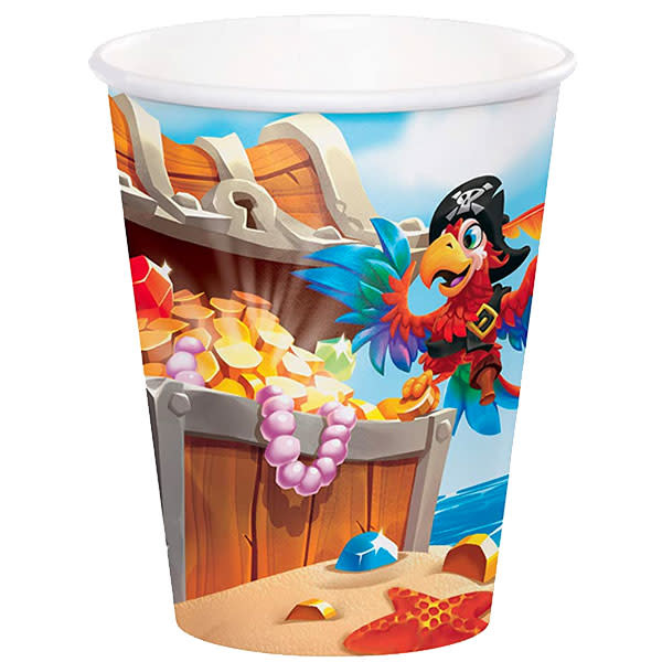 Creative Converting Pirate Treasure - 9oz Cups