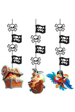 Creative Converting Pirate Treasure - Hanging Cutouts