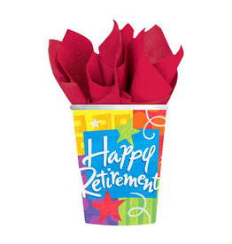 Happy Retirement - Cups, 9oz