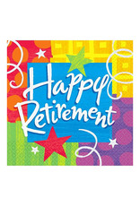 Happy Retirement - Napkins, Lunch