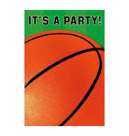 Basketball Fan - Invitations, Folded