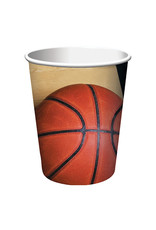 Creative Converting Sports Fanatic - Basketball Cups, 9oz