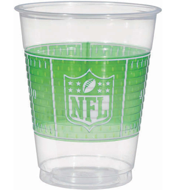 NFL Drive Plastic Cups - Watkins Party Store