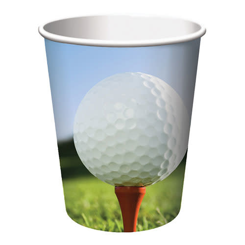 Creative Converting Sports Fanatic - Golf Cups, 9oz