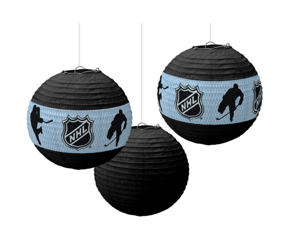 NHL Ice Time! Paper Lanterns