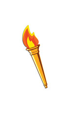 Beistle Cutout - Torch