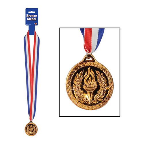 Beistle Medal with Ribbon - Bronze