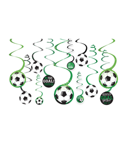 Goal Getter Value Pack Spiral Decorations