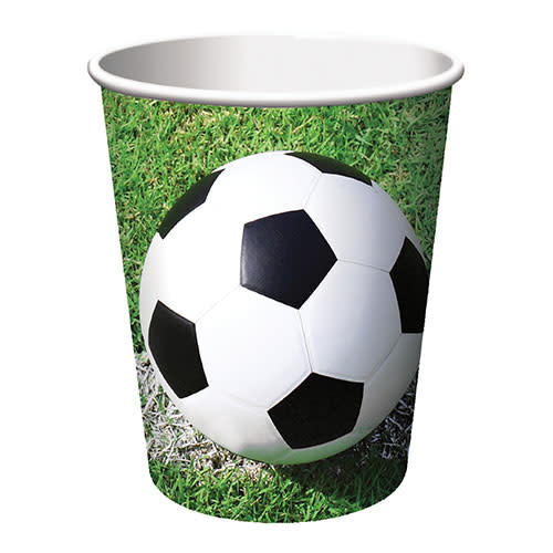 Creative Converting Sports Fanatic - Soccer Cups, 9oz