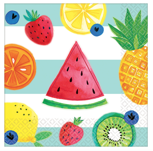 Hello Summer Beverage Napkins 16ct