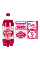 Bottle Labels - Valentine 4ct
