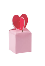 FUN EXPRESS Mini Valentine Heart Favor Boxes - 1dz