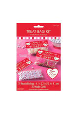 Treat Bag Kit - Valentine, 30ct