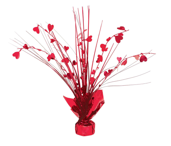 Valentines Heart Centerpiece Spray