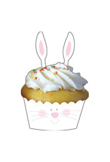 Creative Converting Cupcake Wrappers w/ Picks - Bunny Ears