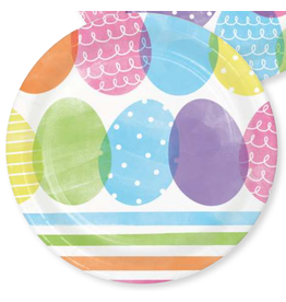 Creative Converting Dyed Easter Egg - 7" Plate - Clearance