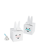FUN EXPRESS Easter Bunny Favor Boxes with Ears - 2 DZ - Discontinued