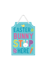 Easter Bunny Stop Here Sign