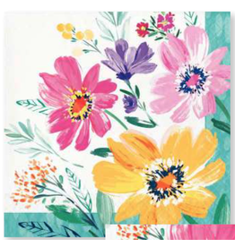 Creative Converting - Holiday Flower Fields - Lunch Napkin