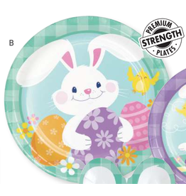 Creative Converting Funny Bunny - 9" Plate