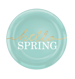 Hello Spring Coupe Plates, 7 "