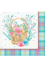 Creative Converting Storybook Easter Bunny Beverage Napkin - 16ct