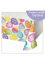 Creative Converting Watercolor Easter Egg - Tablecover