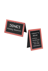 Amscan - Holiday Picnic Party Chalkboard Tent Cards