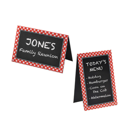 Amscan - Holiday Picnic Party Chalkboard Tent Cards