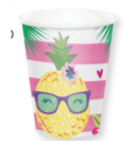 Creative Converting Pineapple N Friends - 9 oz Cups