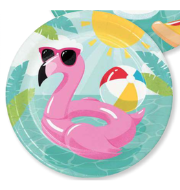 Creative Converting - Holiday Pool Floats - 7" Plates