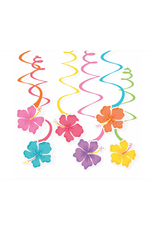 Summer Hibiscus Value Pack Swirl Decoration