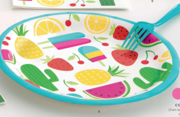 Unique Summer Plate