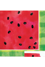 Creative Converting Watermelon Slices - Lunch Napkins