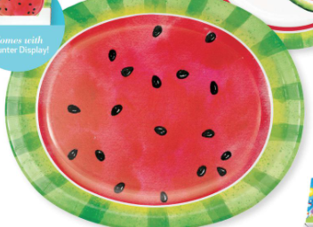 Creative Converting Watermelon Slices - Oval Platter