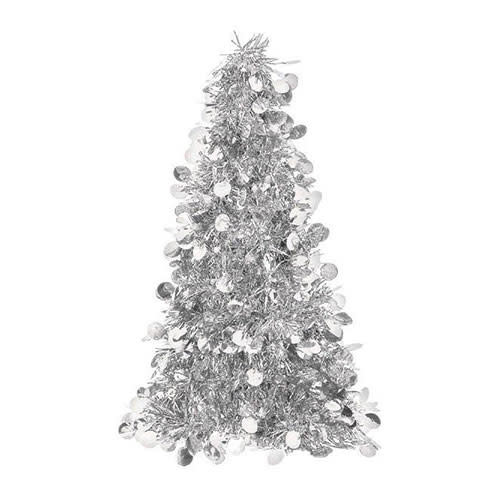 Amscan - Holiday Centerpiece- Tinsel Tree Silver
